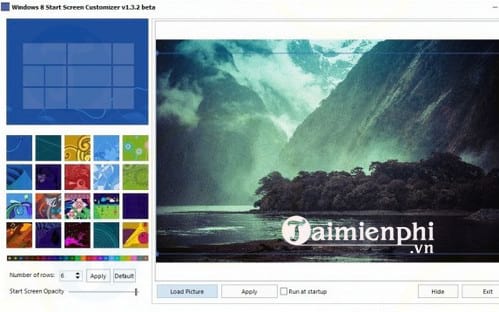Windows 8 Start Screen Customizer