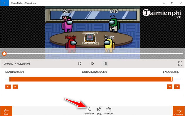 cach su dung phan mem chinh sua video videoshow