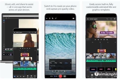 adobe premiere rush cho android