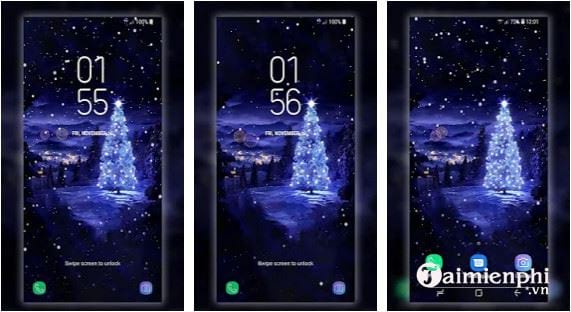 christmas tree live wallpaper