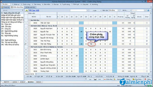 download phan mem nhan su cho may tinh