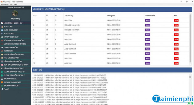 tai phan mem tang like cho PC