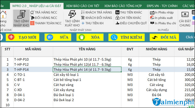 tai phan mem quan ly chuoi cua hang son Wpro