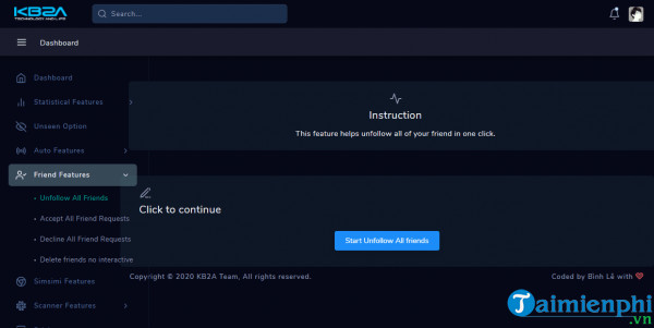 huong dan su dung kb2a tool