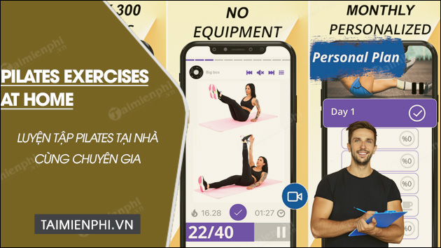 download pilates exercises at home