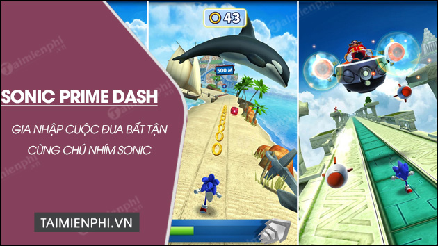 download sonic prime dash