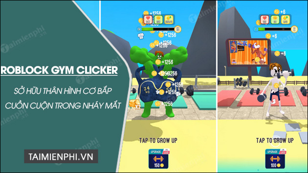 download roblock gym clicker