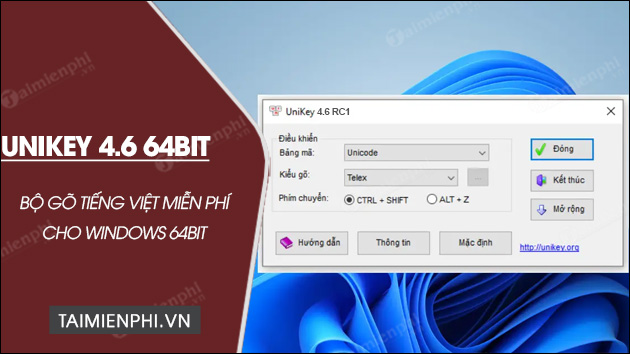 tai unikey 4 6 64bit