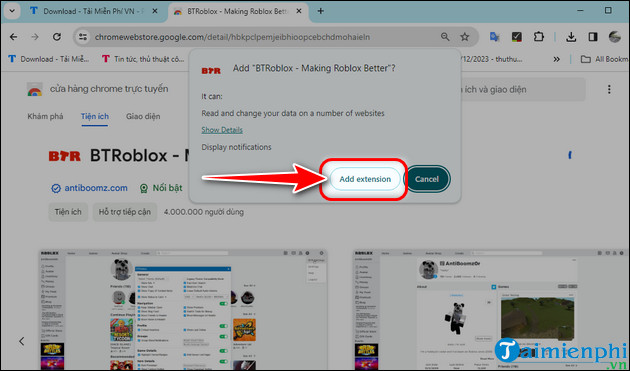 cách sử dụng btroblox trên PC