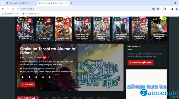 Download AnimeVsub cho iOS, Android, PC tai animevsub