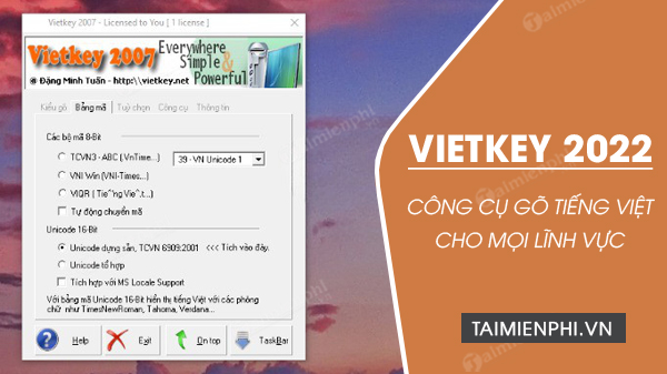 download vietkey 2022