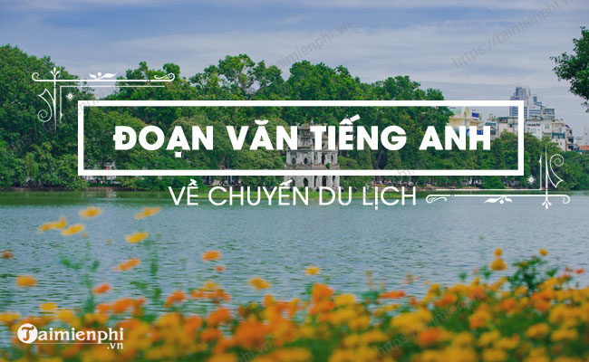 doan van tieng anh ve chuyen du lich
