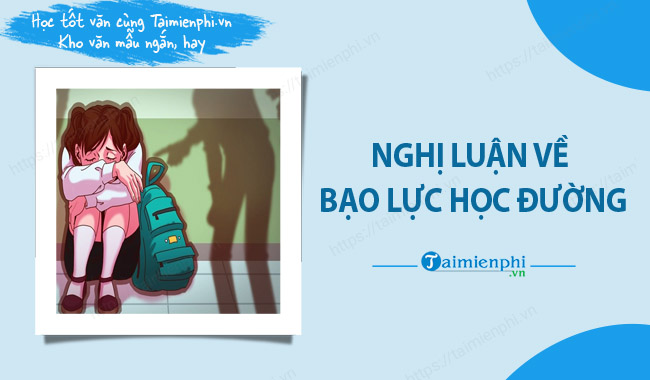 Nghi luan ve bao luc hoc duong