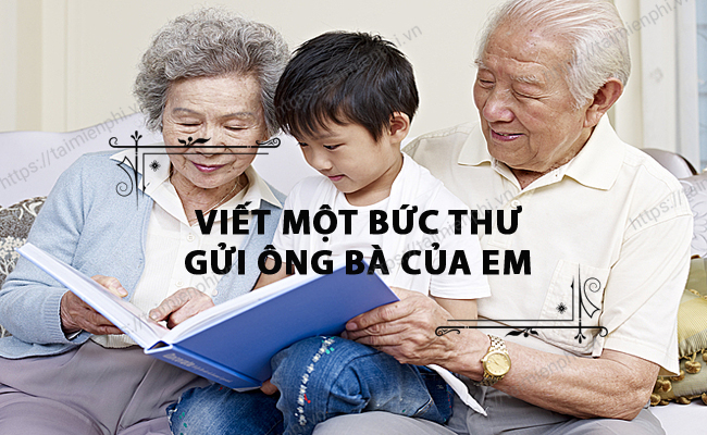 Viet mot buc thu gui ong ba cua em