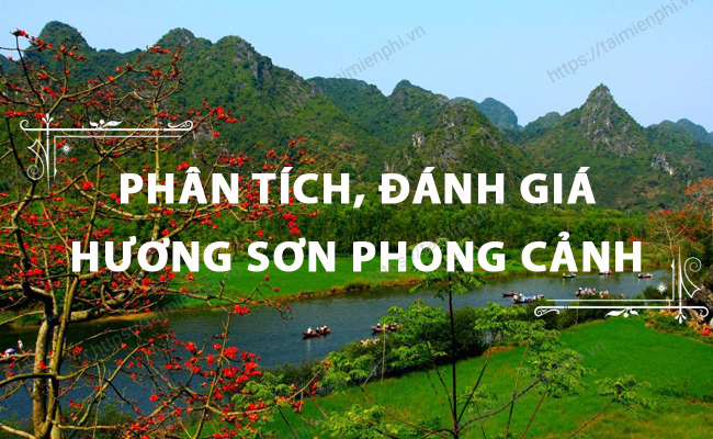 Phan tich danh gia huong son phong canh