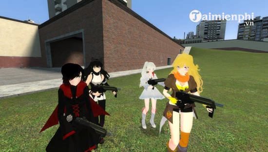 rwby models mod