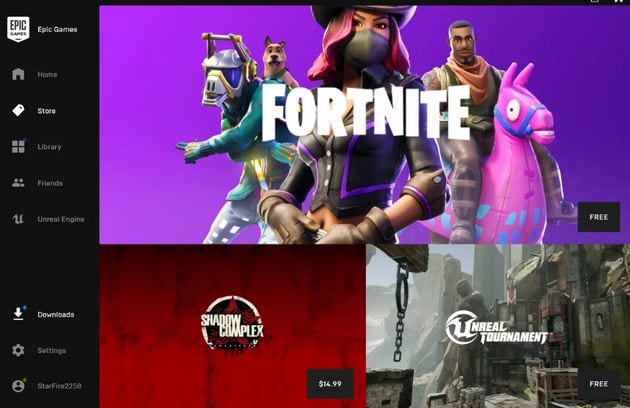 epic games store