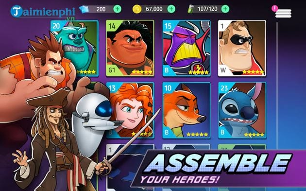 disney heroes battle mode