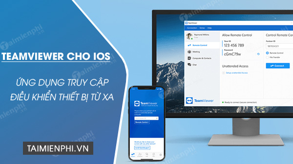 tai teamviewer cho ios