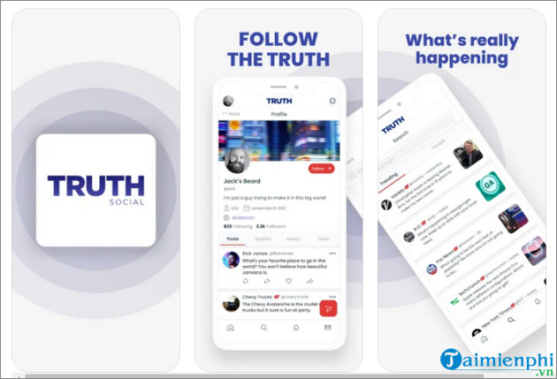 ung dung Truth Social