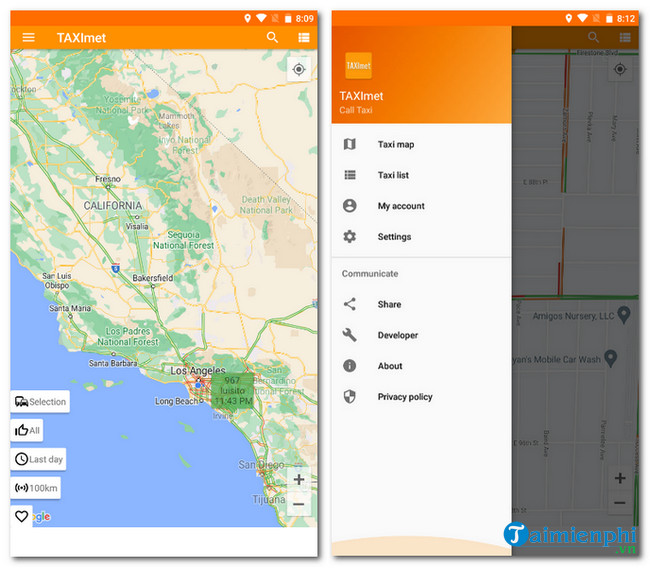 tai TAXImet Taxi Caller