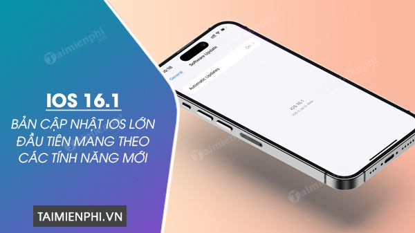 tai iOS 16.1