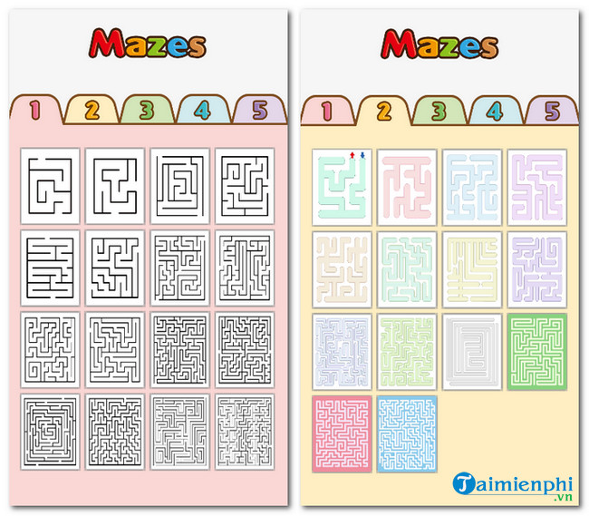 tai Kids Mazes