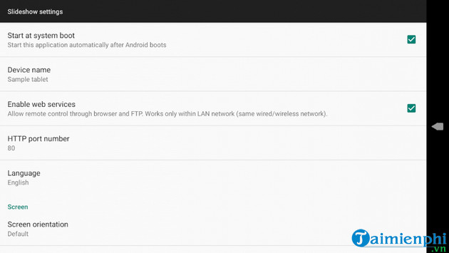 tai Slideshow - Digital Signage