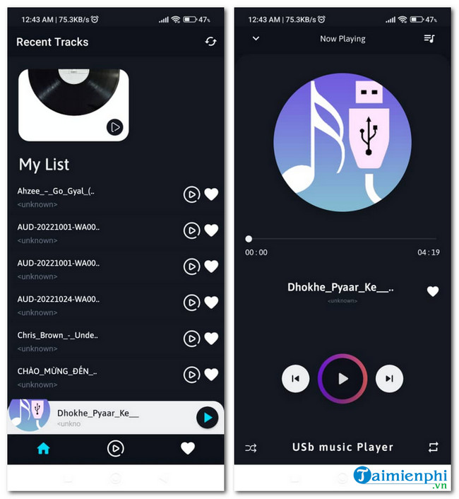 tai USB music Audio Player