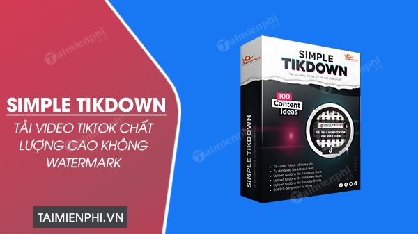 download simple tikdown