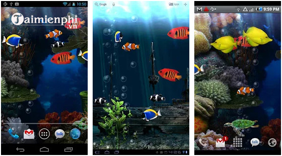aquarium free live wallpaper