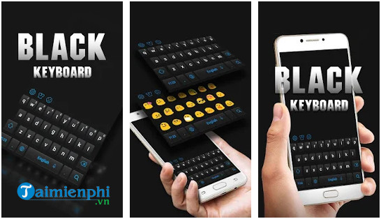 black keyboard