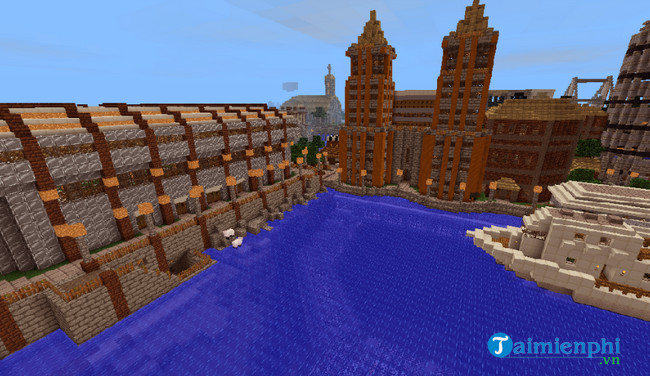 3d lucky craft mini world exploration