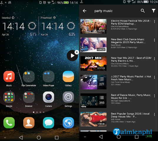 floating player for youtube
