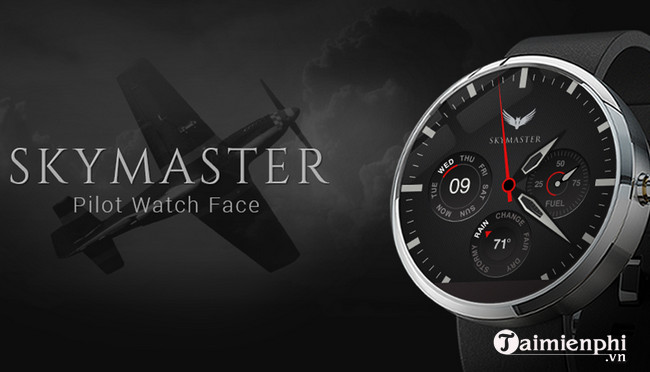 skymaster pilot watch face