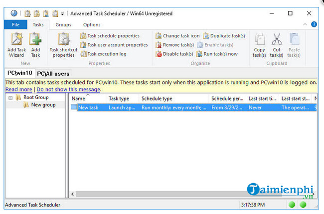 advanced task scheduler