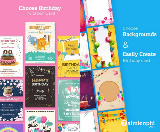 birthday invitation maker