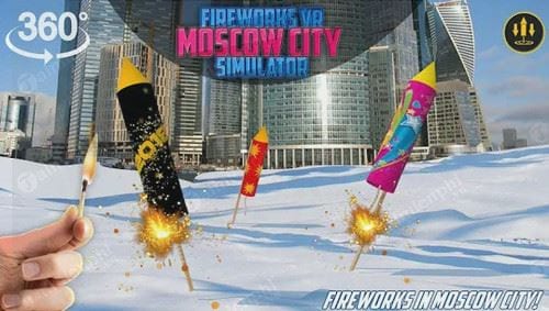 fireworks vr moscow city simulato