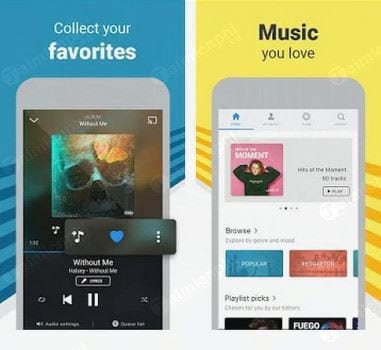 deezer music player