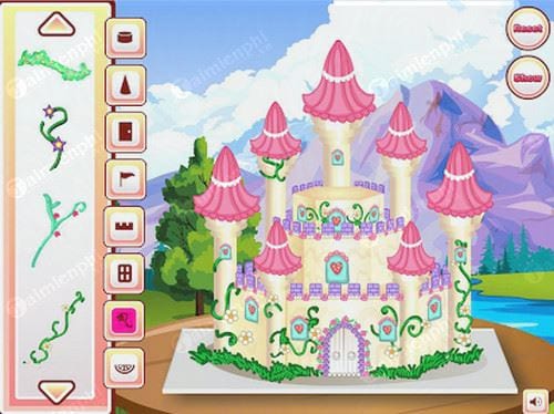 princess castle cake cooking
