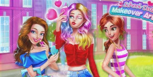 high school date makeup artist