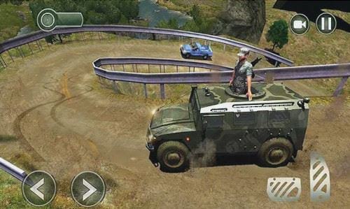 offroad us army transport sim