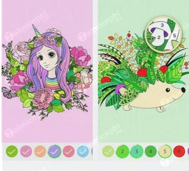 tap color color by number