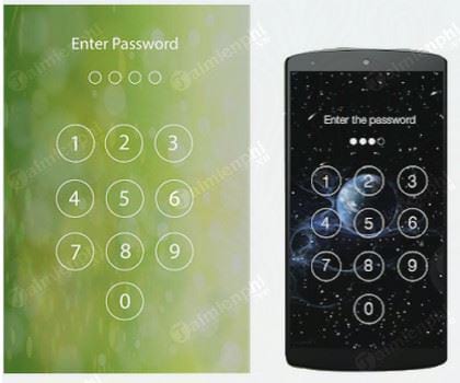 lock screen password