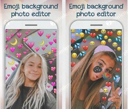 emoji background photo editor