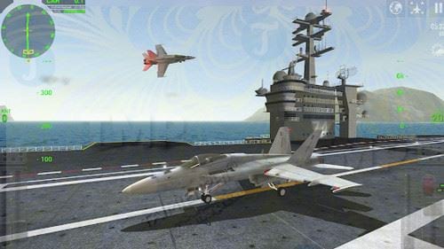 f18 carrier landing lite
