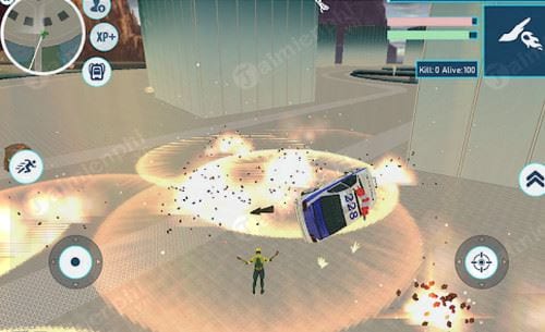 superheroes battleground