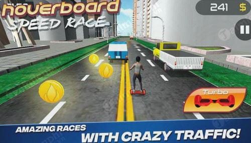 hoverboard speed race