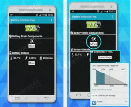 battery indicator free