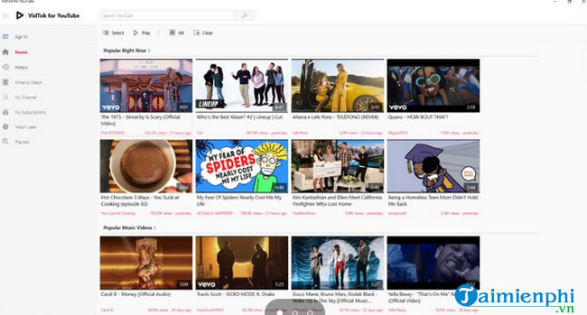 4k player for youtube